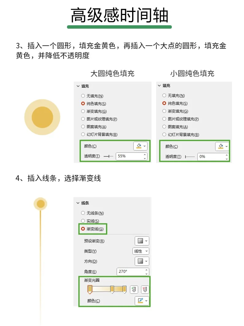 PPT时间轴别再用箭头啦❌领导觉得很丑❗