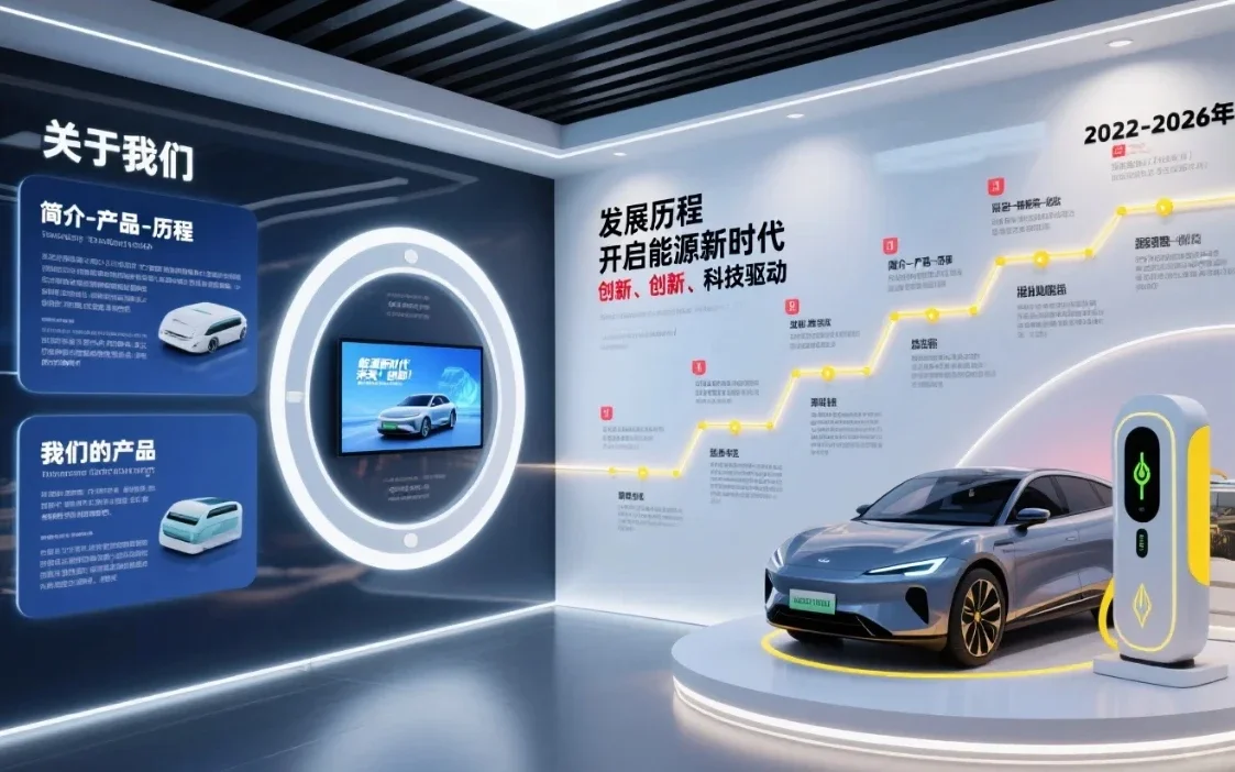 能源企业展厅文化墙怎么设计？直接看这里