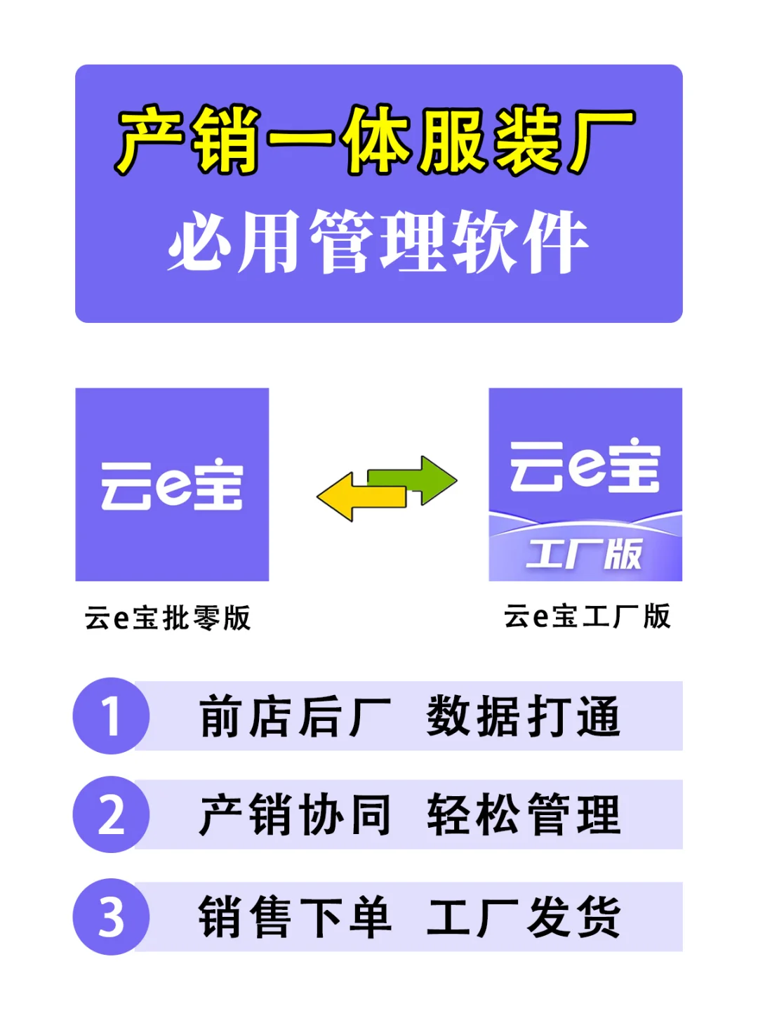 产销一体服装厂erp管理软件！免费试用