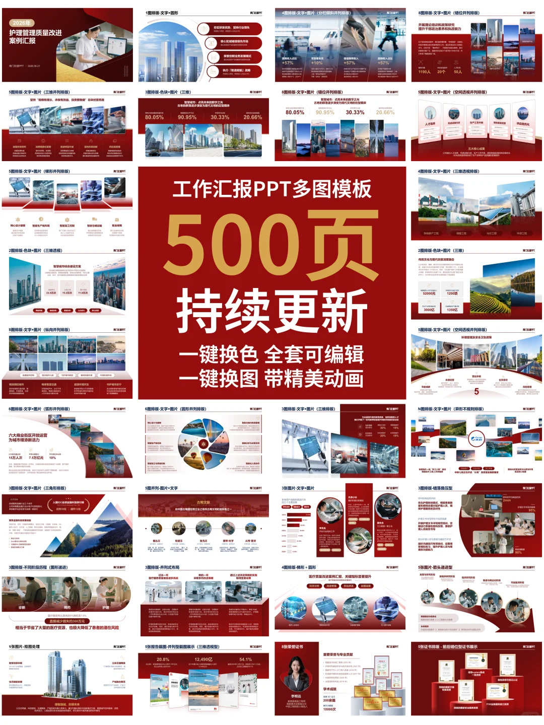 套模板做的企业介绍PPT，被领导当众表扬！