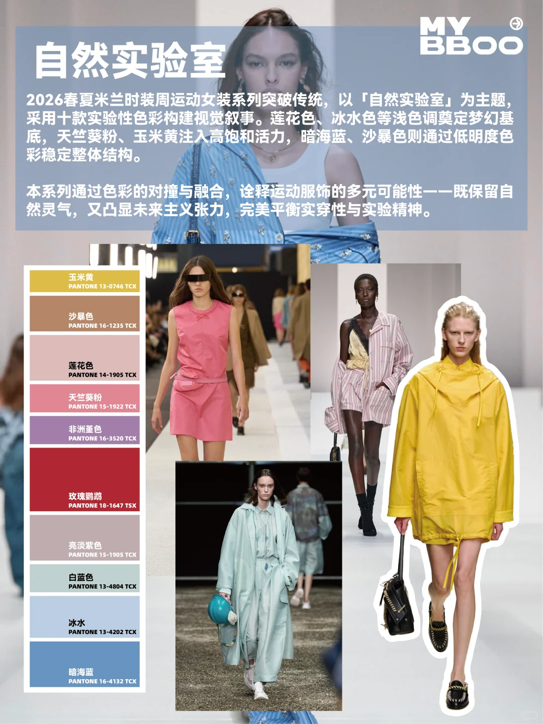 米兰2026运动户外色彩实验！自然实验室穿搭