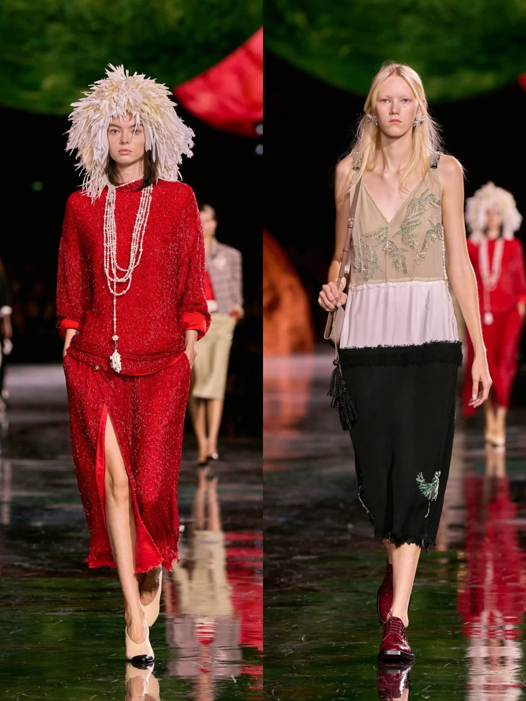 “有原始张力的罂粟红”｜CHANEL 2026 春夏