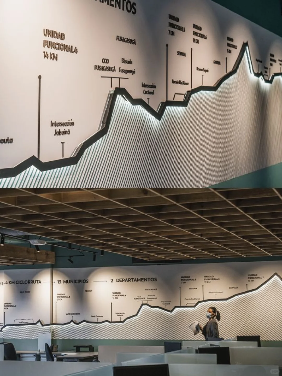 高级感历程文化墙