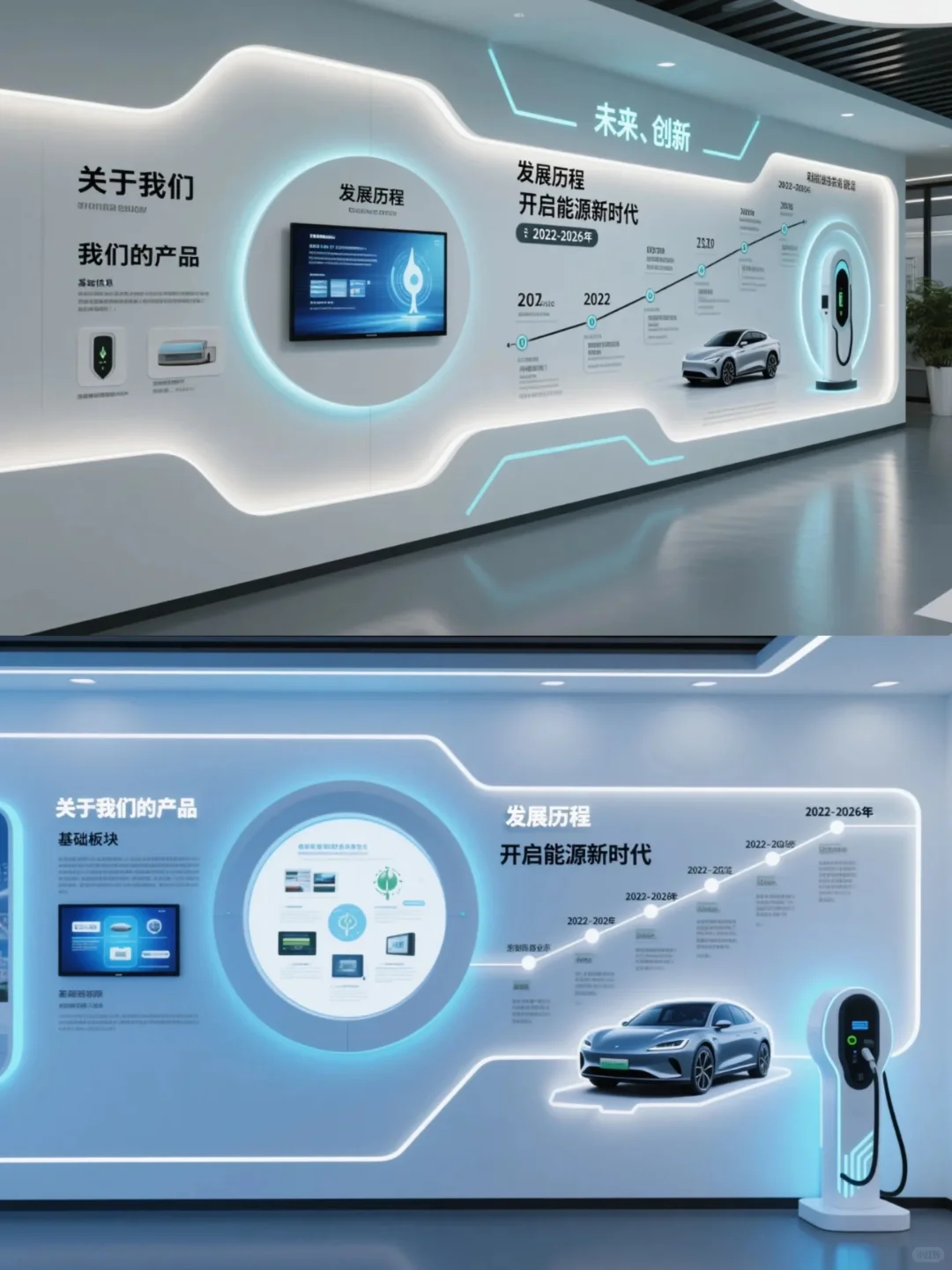 能源企业展厅文化墙怎么设计？直接看这里