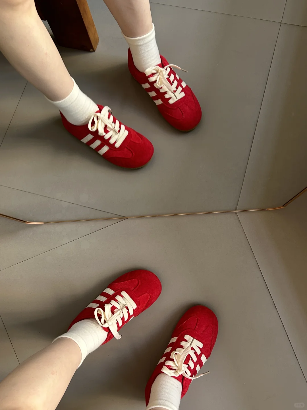 3⃣️双红色德训鞋测评❗️❗️均价59.9❗️