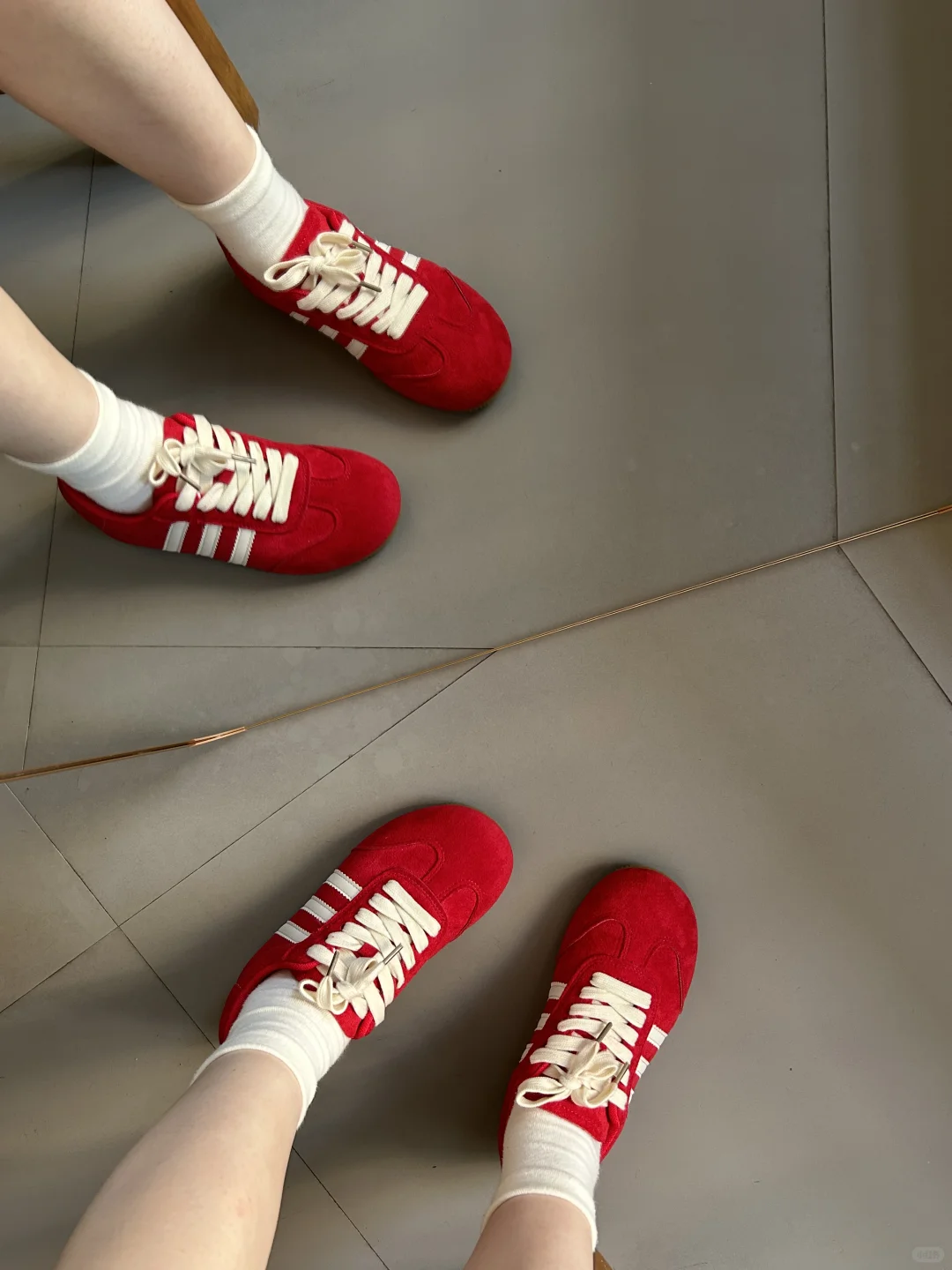 3⃣️双红色德训鞋测评❗️❗️均价59.9❗️