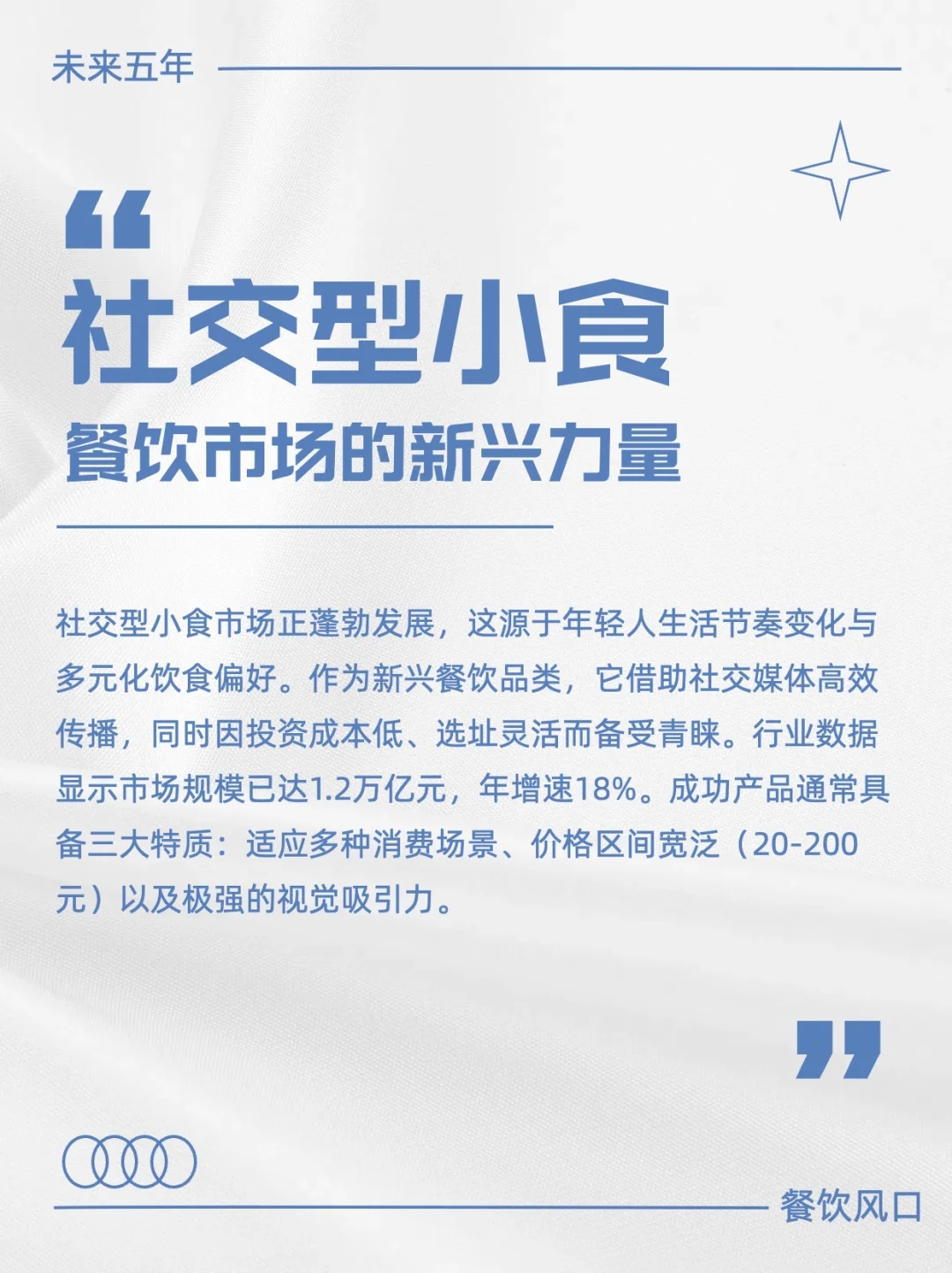 ?餐饮人抓住这几个风口想不赚都难！