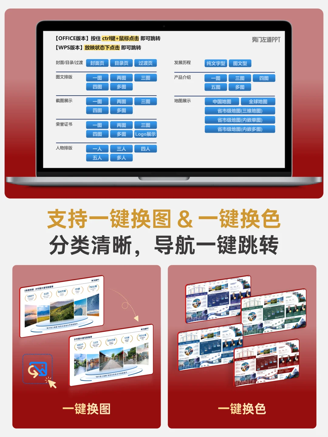 套模板做的企业介绍PPT，被领导当众表扬！