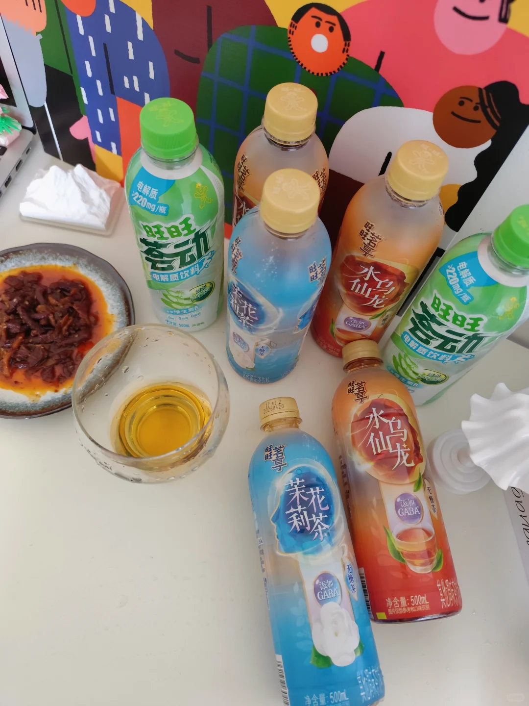 解渴的茶饮料(*´I`*)