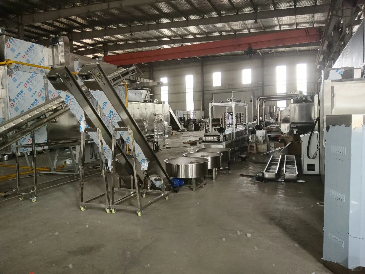 膨化休闲食品生产线