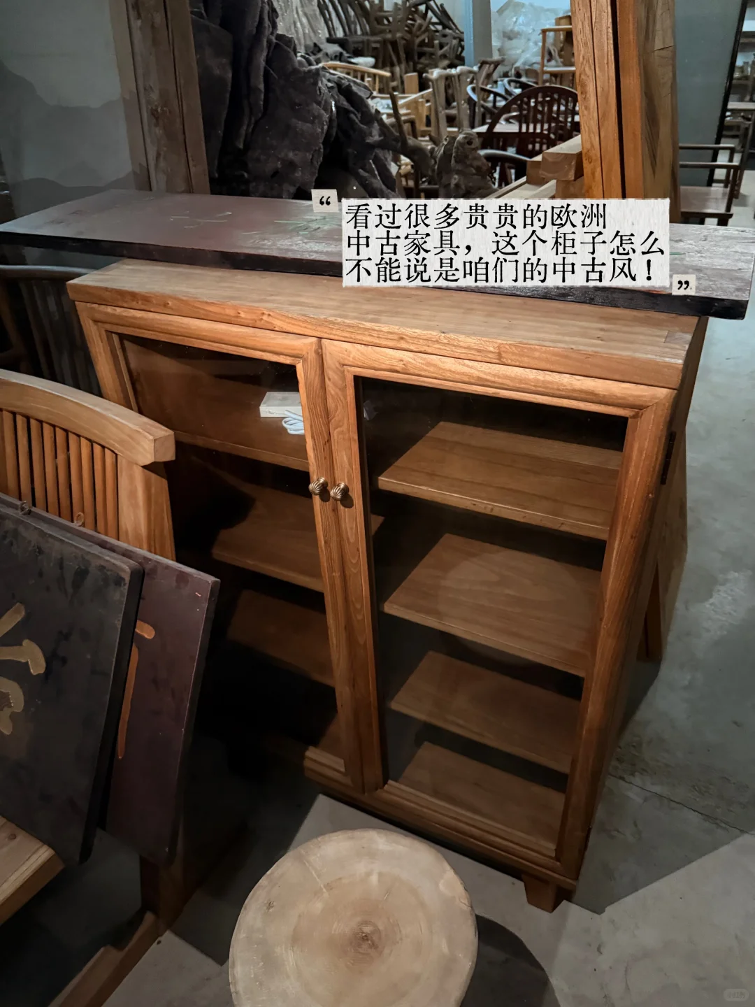 苏州横泾市场，是旧木家具老木头的天堂吧！