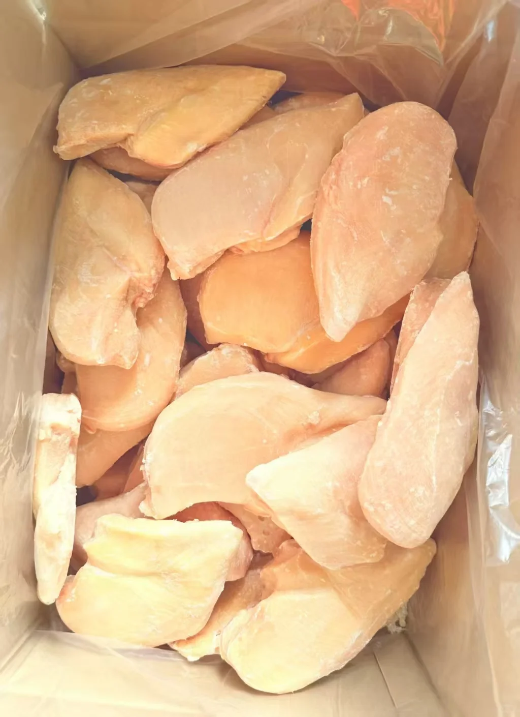 出口鸡腿，客户工厂验货.export chicken