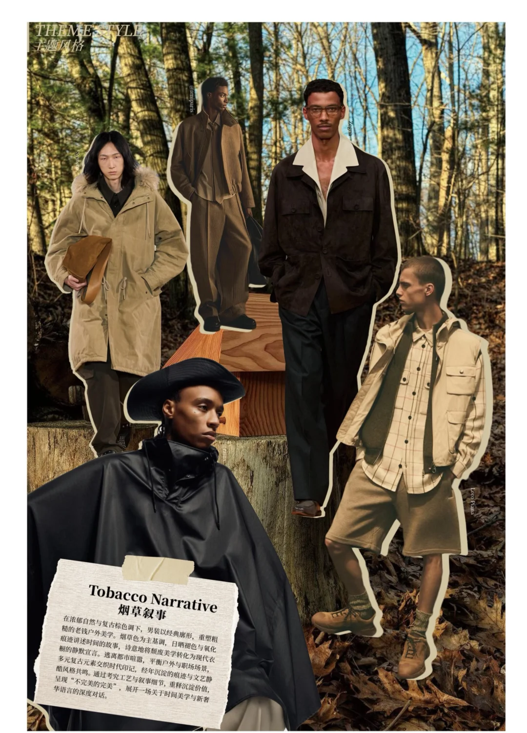 2026秋冬男装新趋势企划。