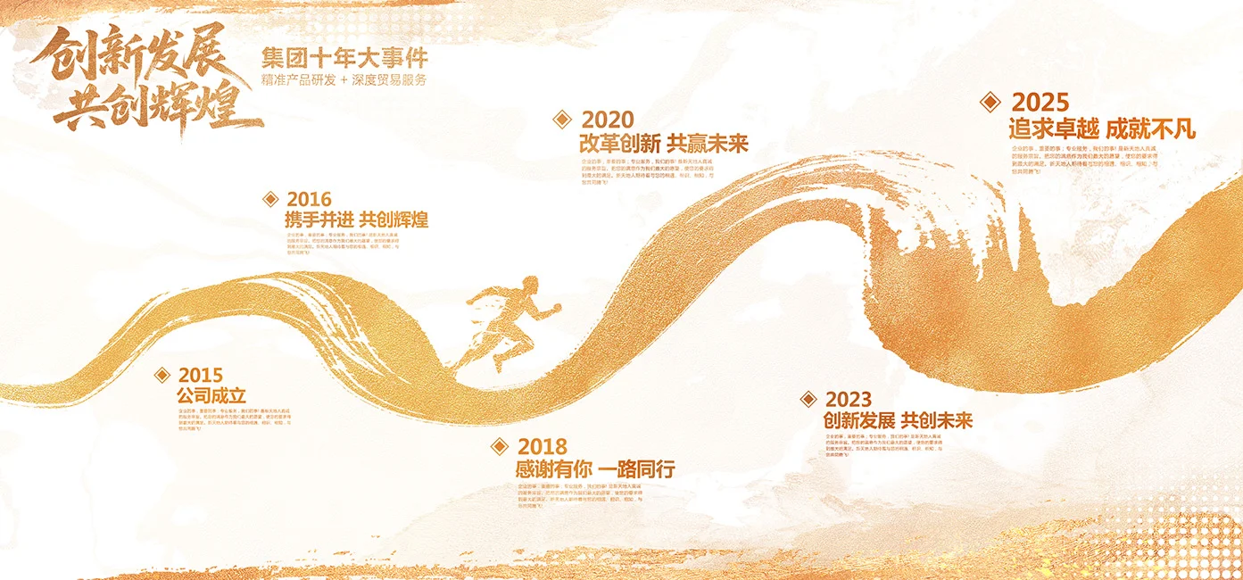 公司发展历程文化