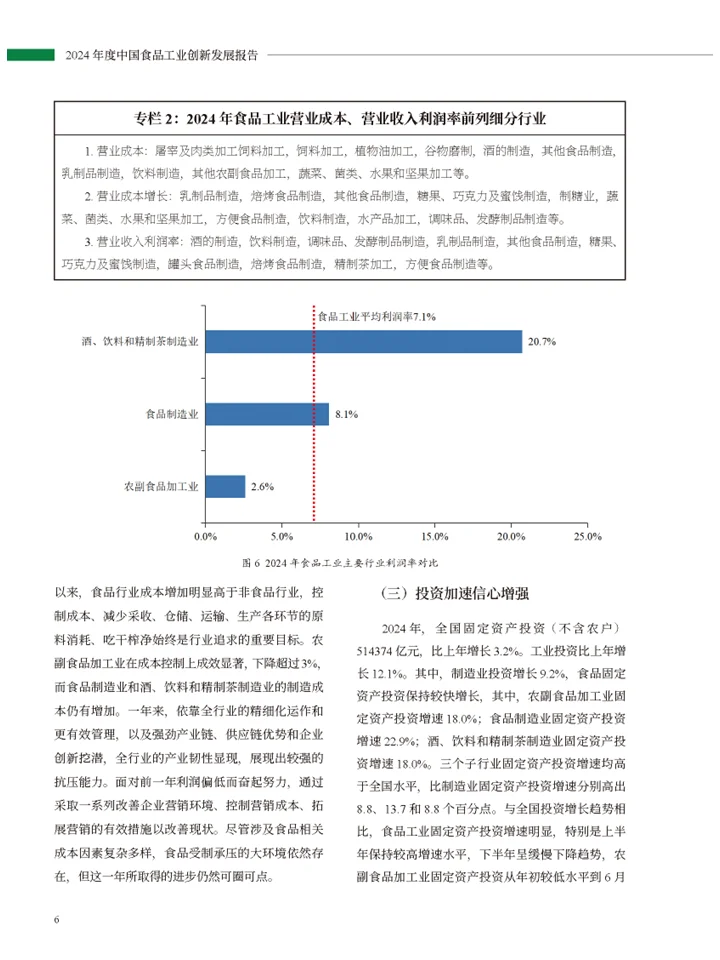 一篇报告读懂食品工业创新发展企业发展趋势
