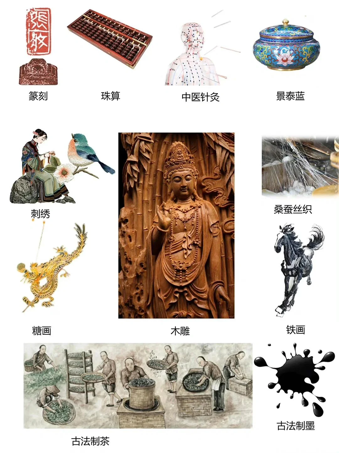 国家瑰宝?? 96种传统非遗技艺