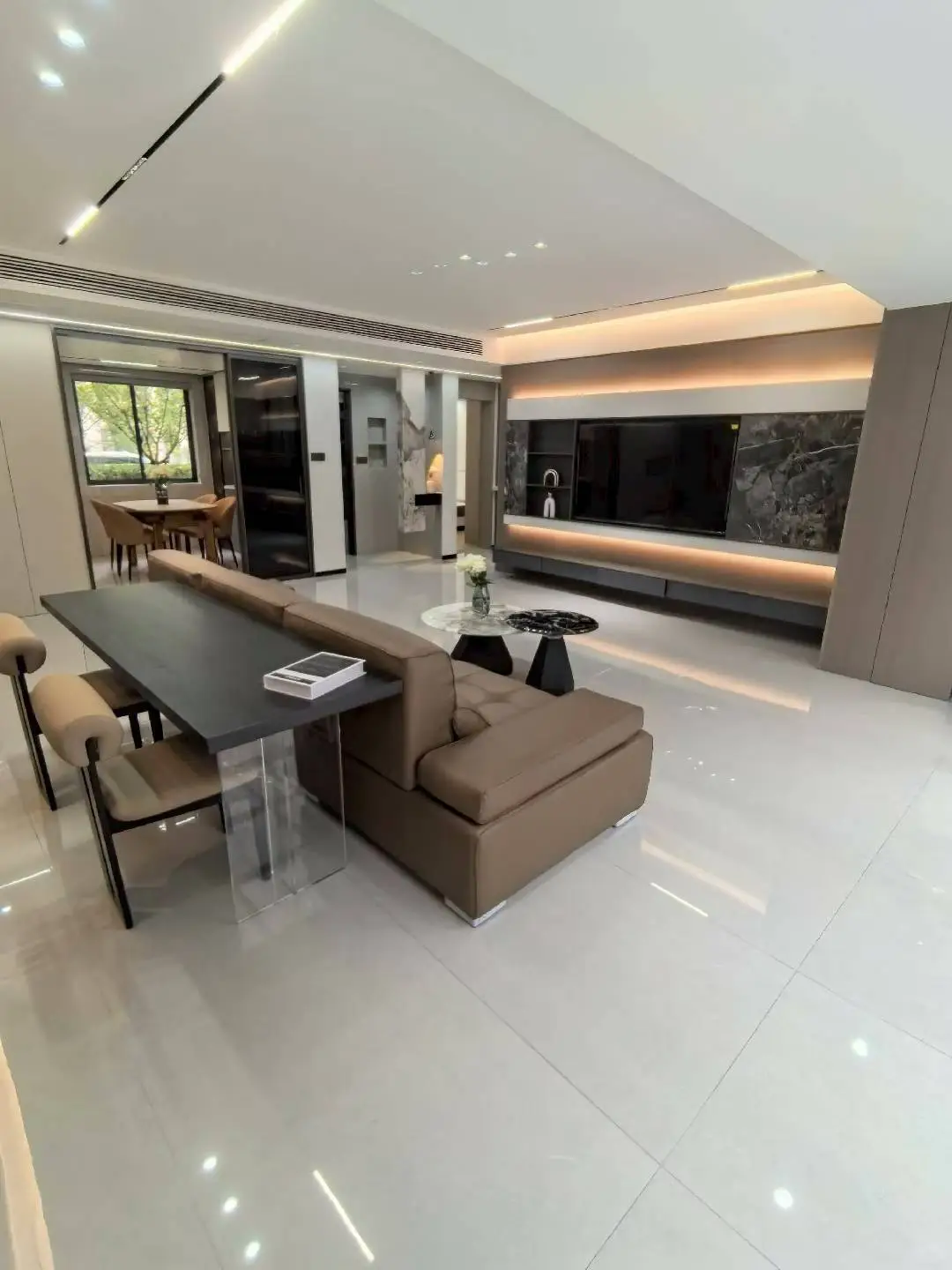 现代风格实景～～～新中源陶瓷臻冠系列