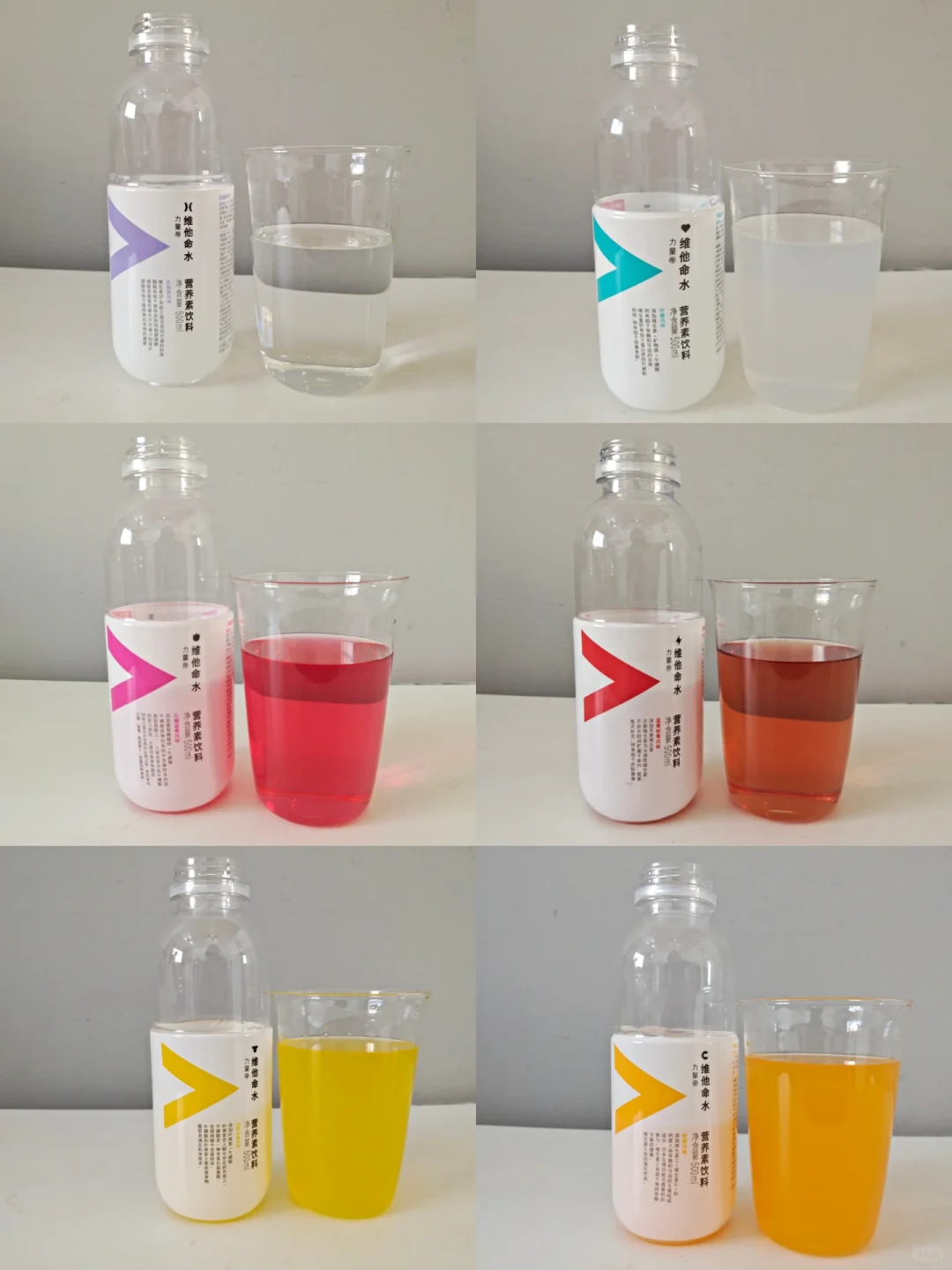 实测?:6款维他命水，有一款❌大踩雷