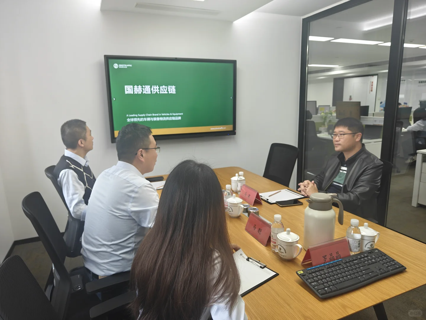 青科外院走访国赫通｜校企牵手+校友重逢！