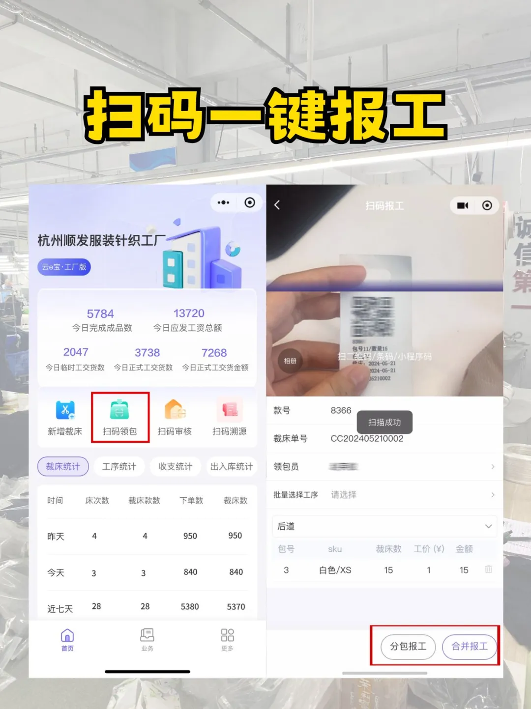 目前服装小工厂状态，熬下去，慢慢就倒闭了