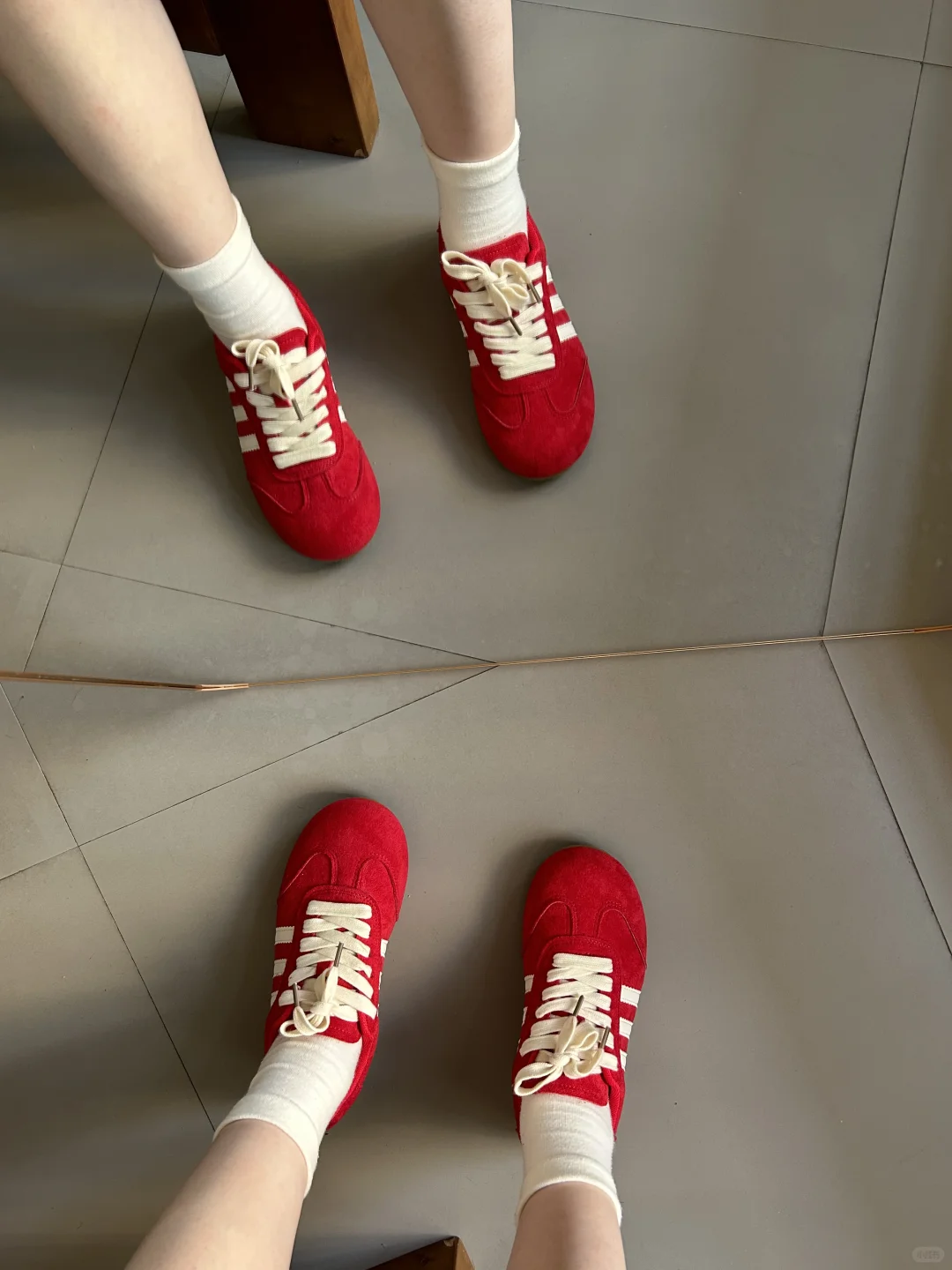 3⃣️双红色德训鞋测评❗️❗️均价59.9❗️