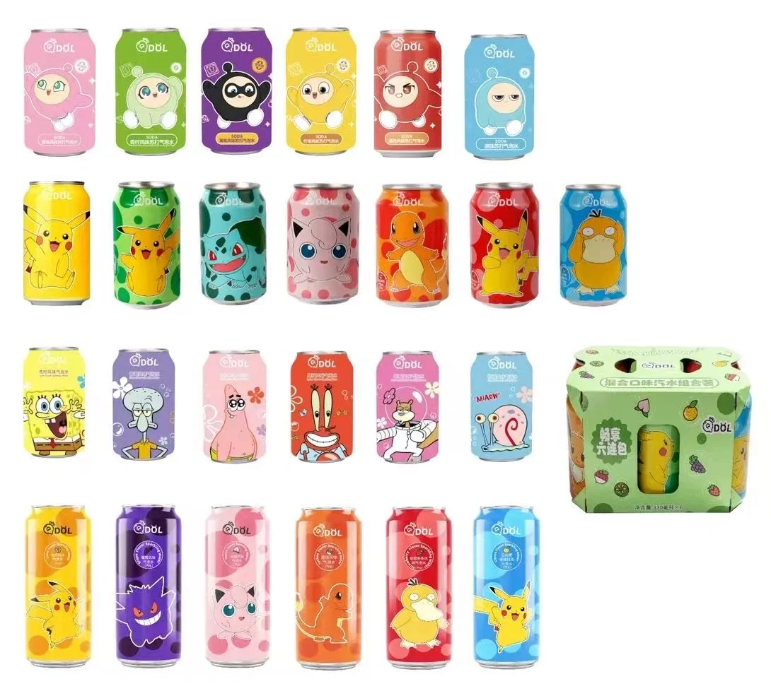 皮卡丘联名汽水?