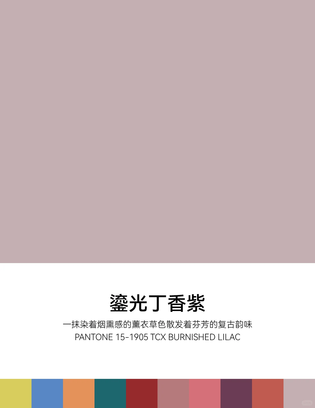 2026春夏纽约时装周PANTONE明装流行色