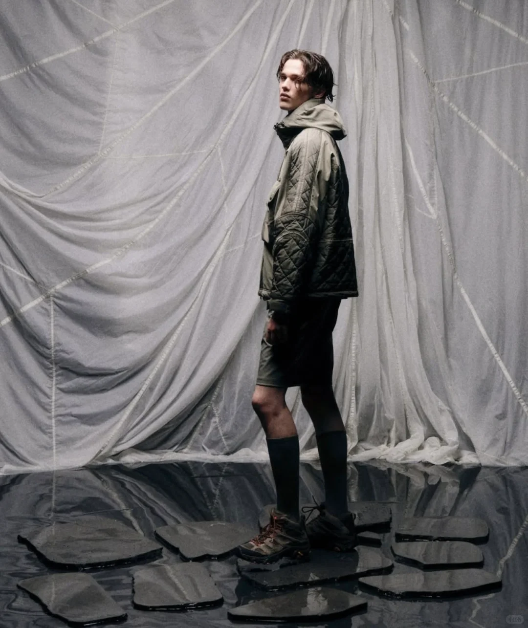 EASTLOGUE X DESCENTE合作系列穿搭LOOK