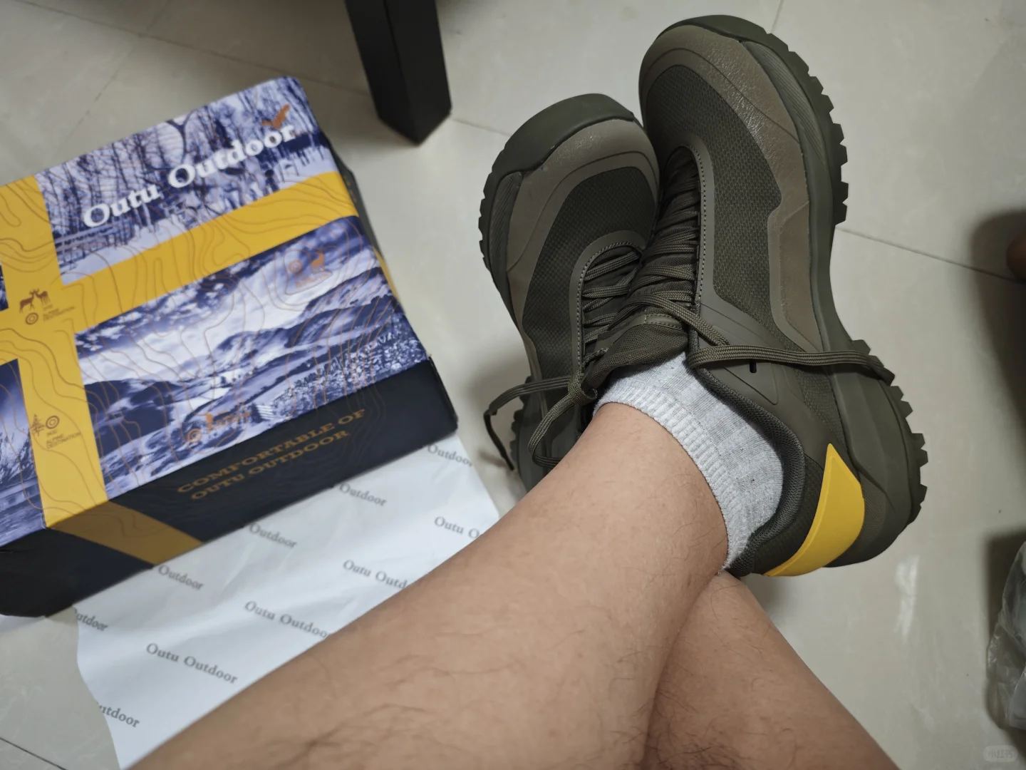 小红书上入手一双鸟家代工厂的户外徒步鞋
