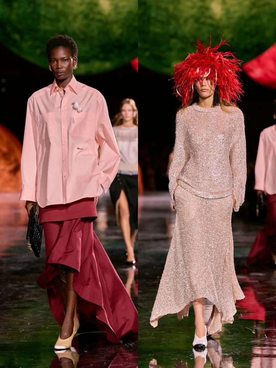 “有原始张力的罂粟红”｜CHANEL 2026 春夏