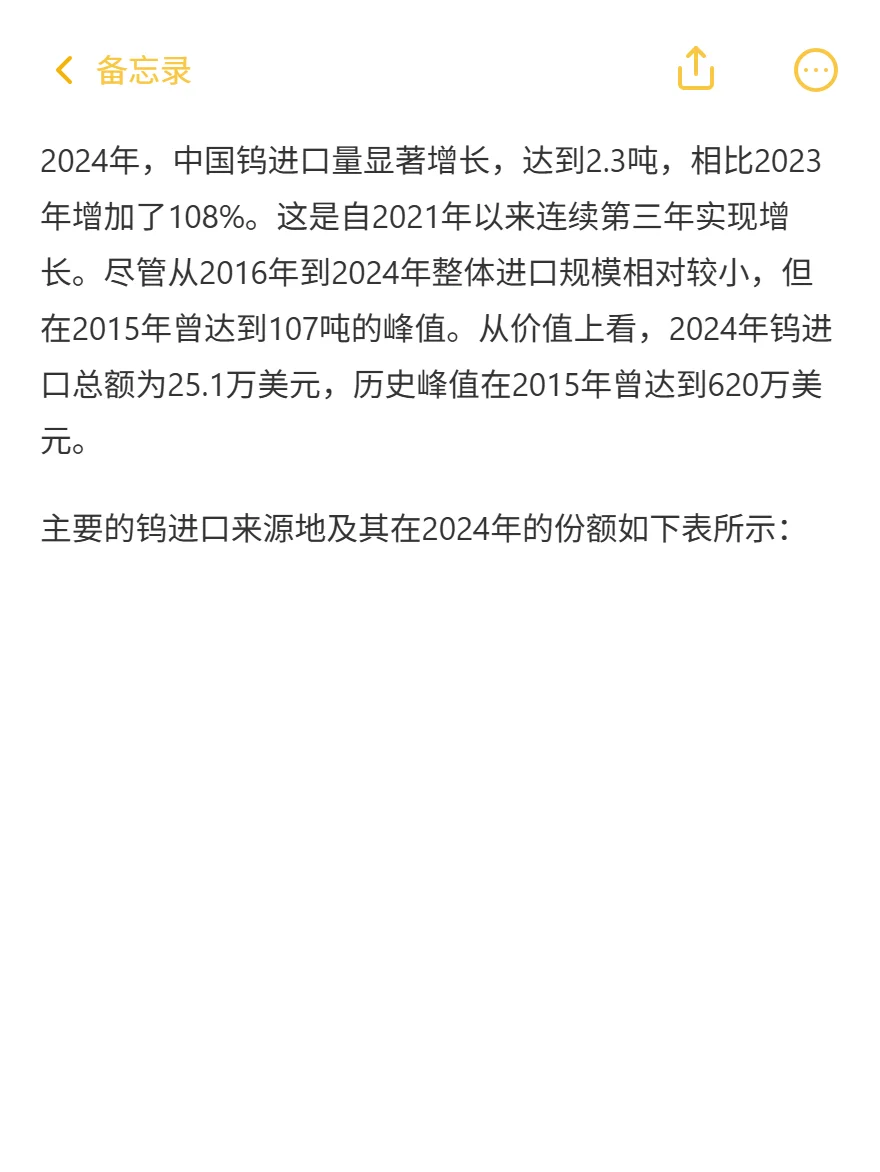 中国钨进出口价差2.5倍！跨境掘金机会来