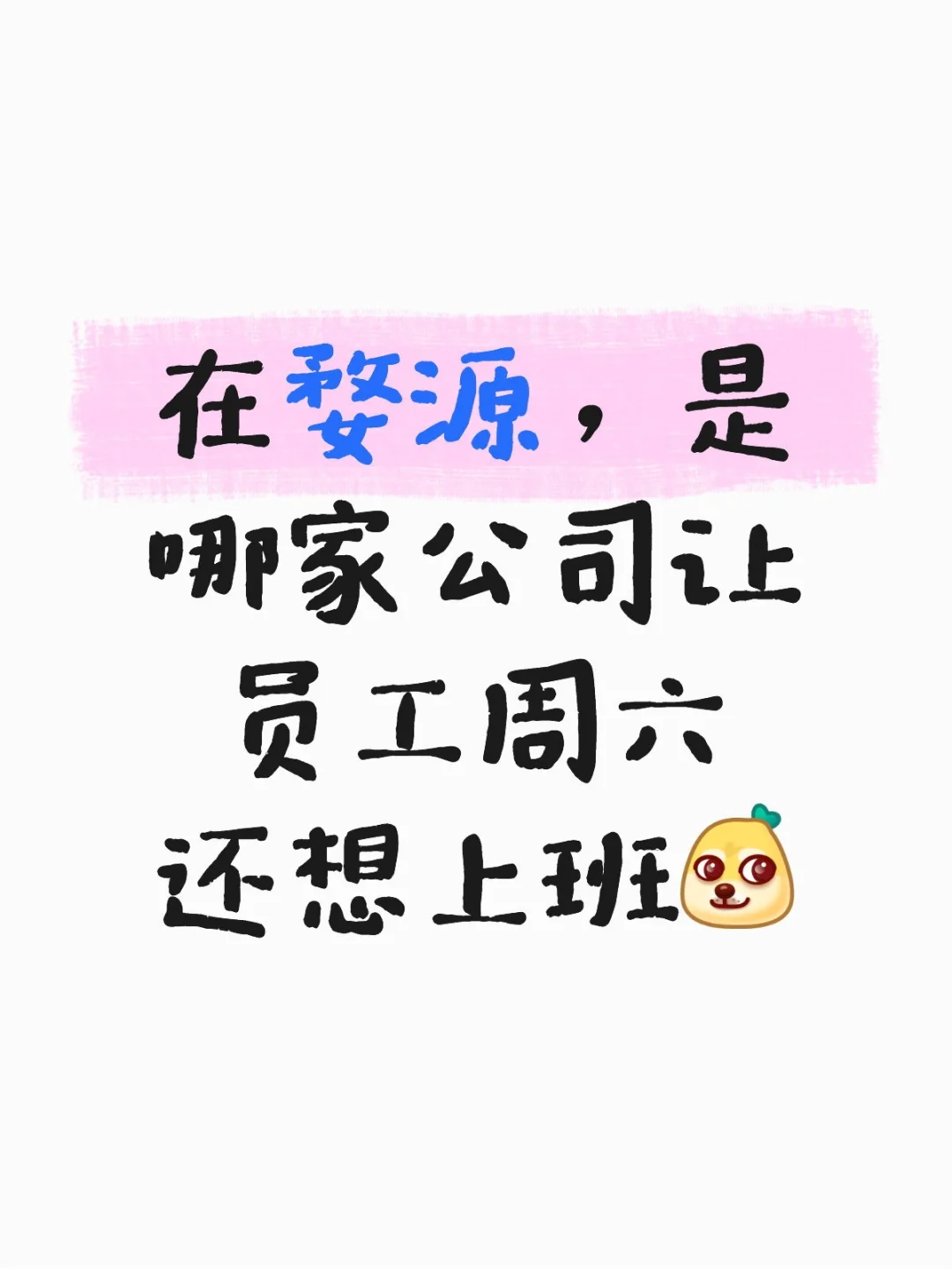 在婺源，是哪家公司让员工周六还想上班？