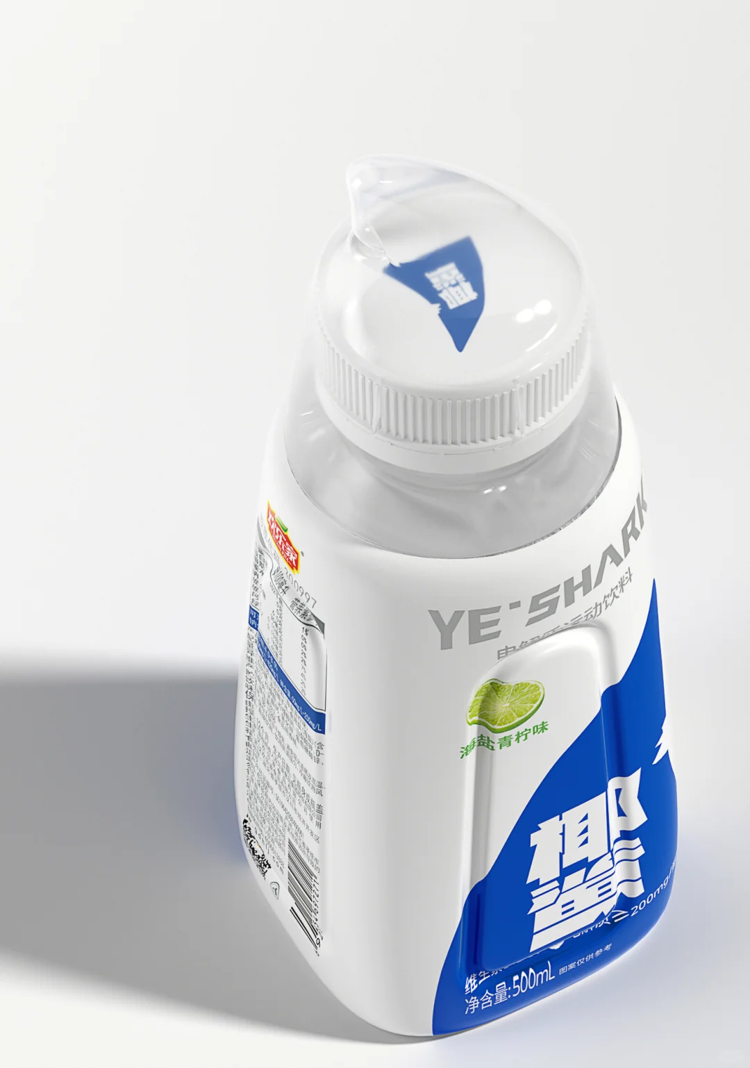 运动饮料包装丨潇洒生活，来瓶椰鲨！