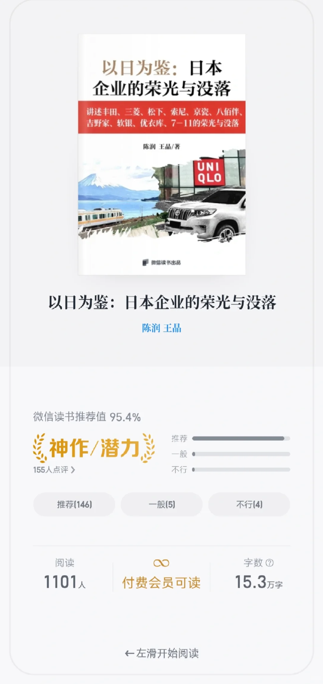 《以日为重：日本企业的辉煌与没落》