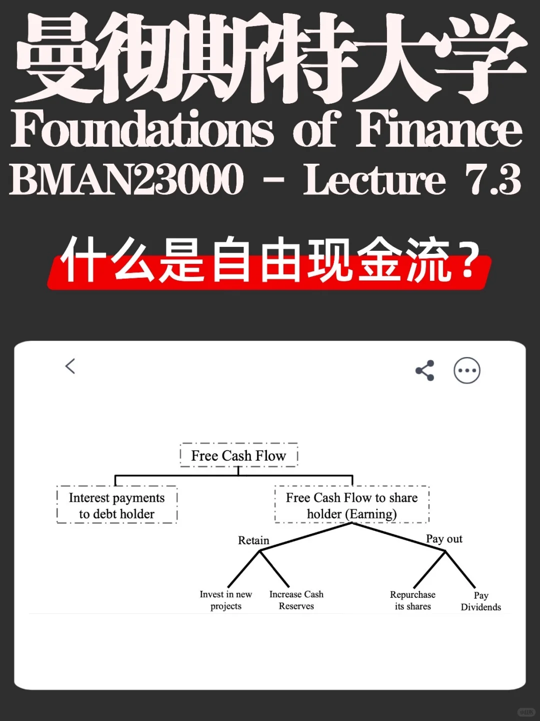 曼大金融 | 自由现金流贴现模型核心精讲