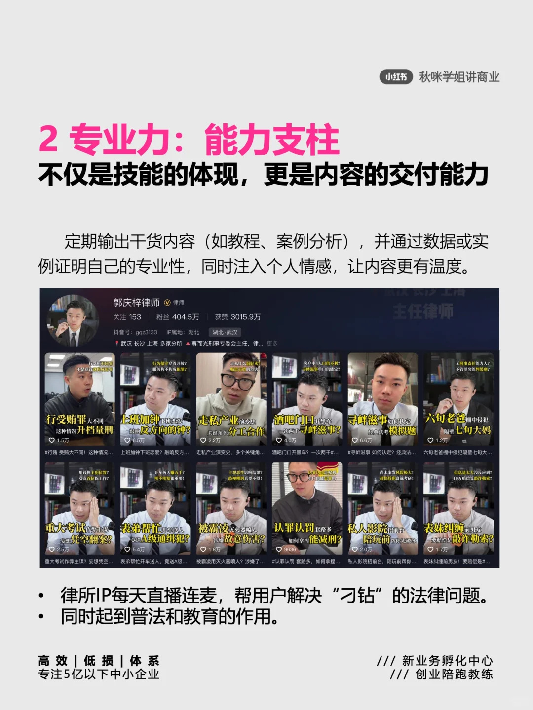 创始人IP：有业务，能坚持，就算做出来了