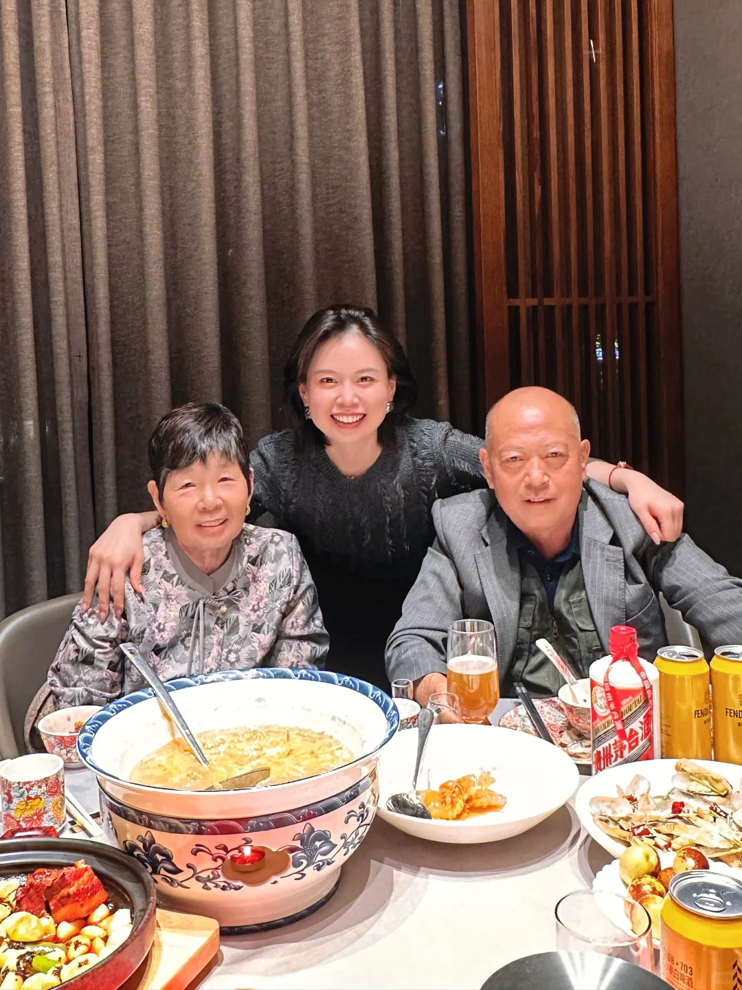 有酒有肉的中秋节～