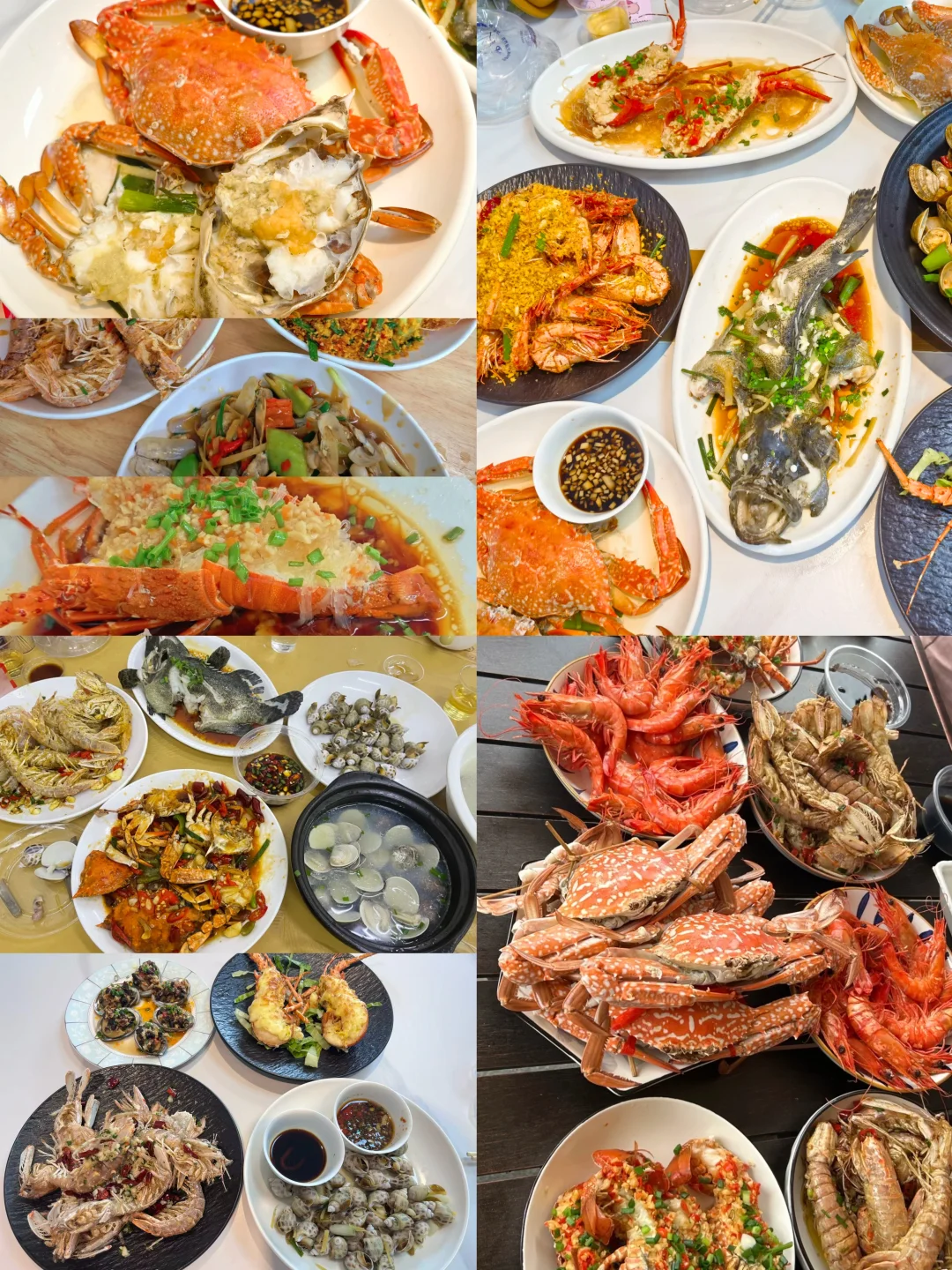 10月来北海旅游，吃海鲜就来市场买海鲜加工