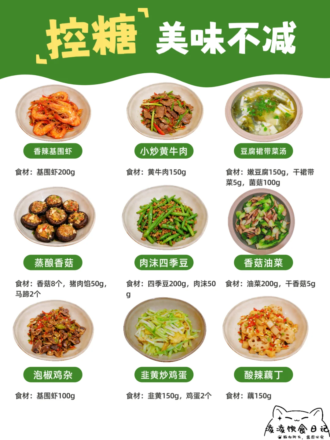 天然胰岛素，控糖美味不减，控糖≠不敢吃