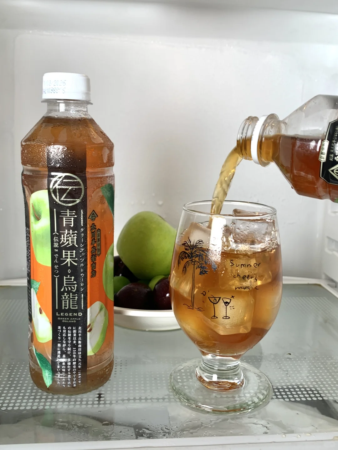 天了噜！不可拒绝的北川青苹果?乌龙茶！