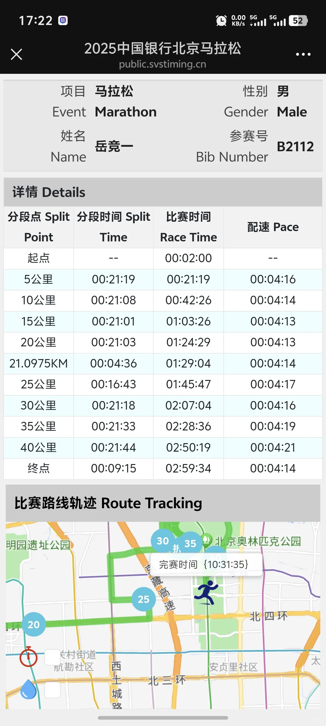 北马这个三，虽说晚了一年，我终归还是破了
