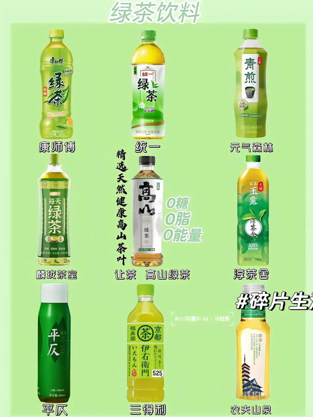 选茶纠结症必看！?4大系列36款茶饮料?