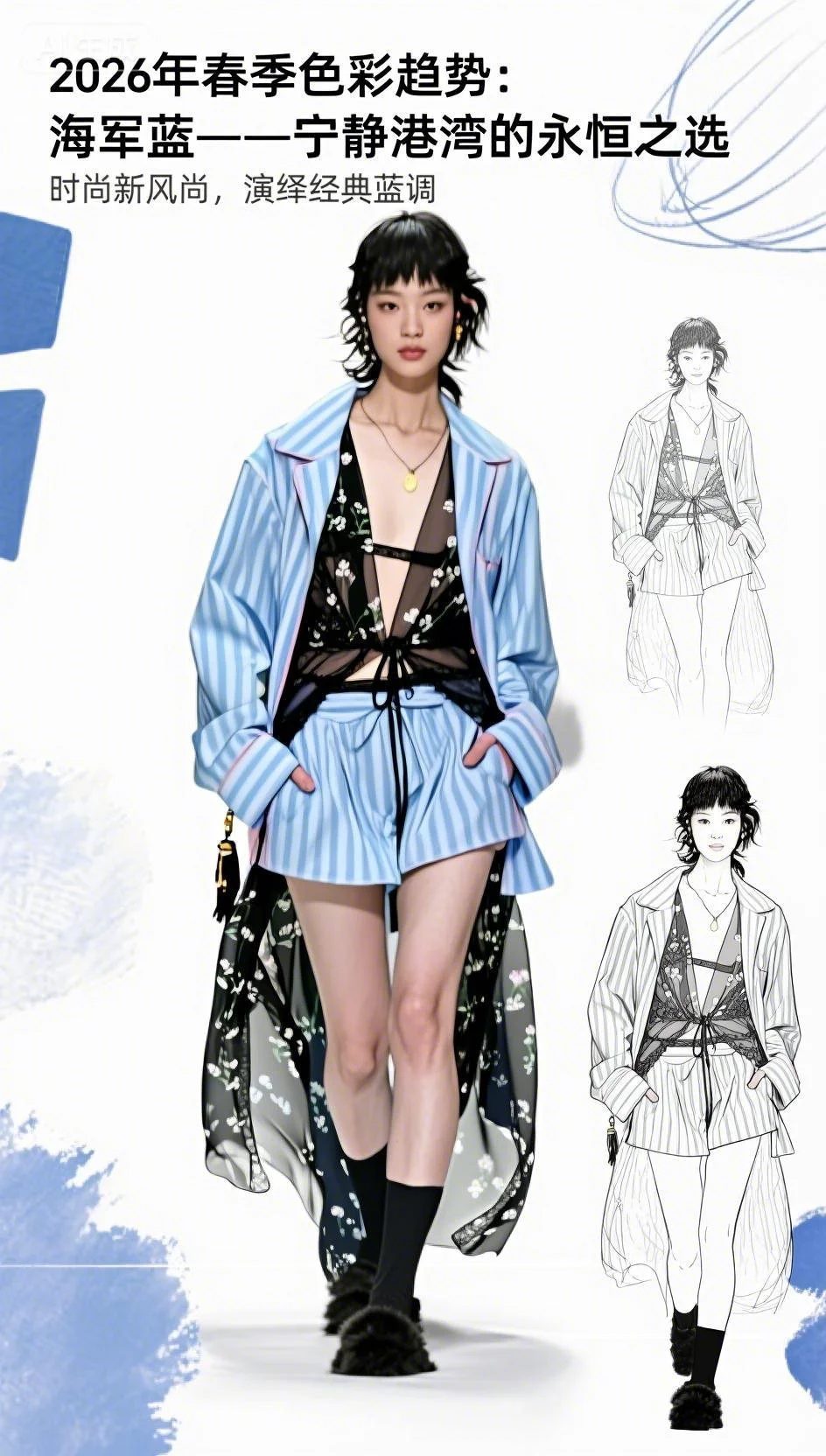 2026年春季色彩趋势：海军蓝