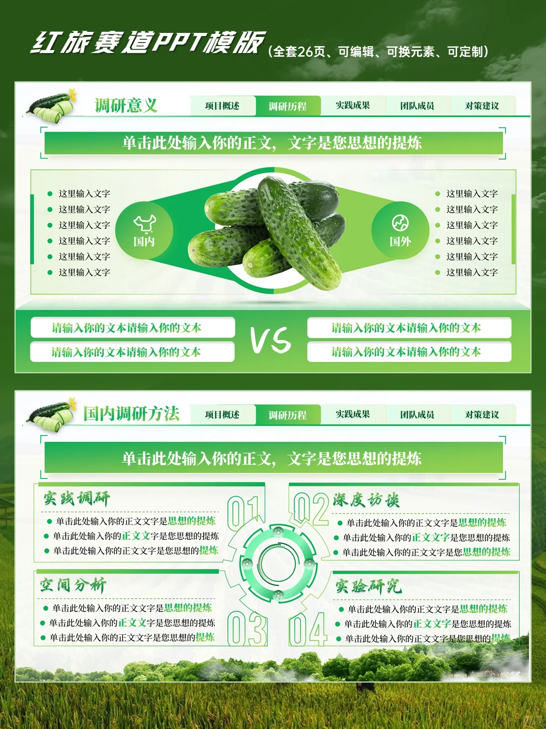 互联网➕瓜田李下PPT模版国金级PPT模板