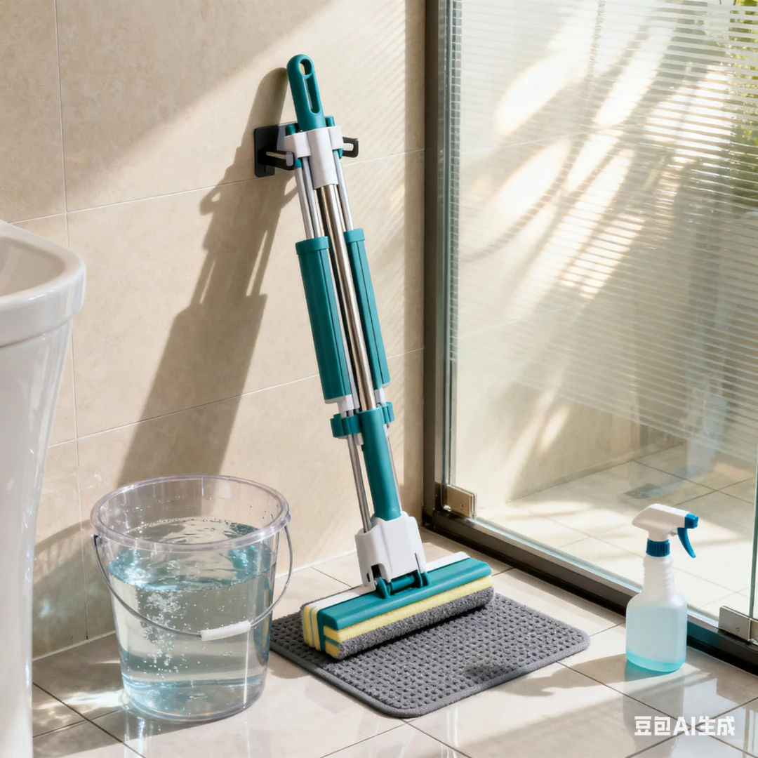 拖把：地面的 “水润清洁小能手”