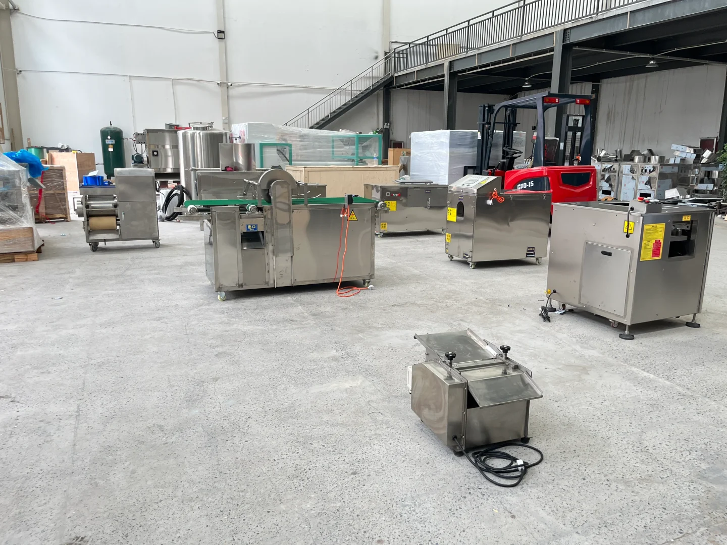 新增生产线——处理鱼的设备