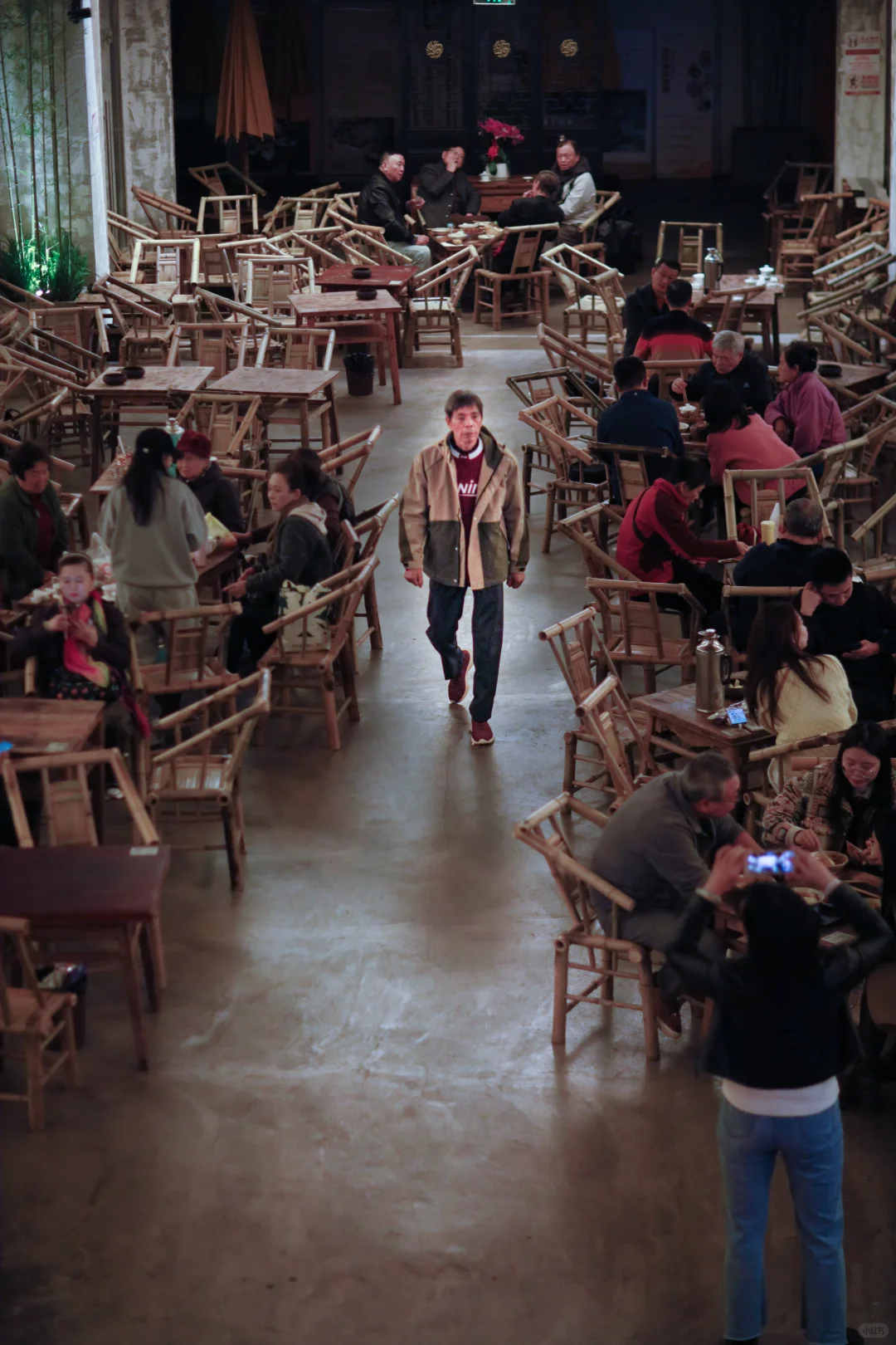 大旗茶馆‖大气的茶馆