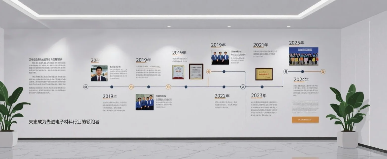 企业发展历程文化墙