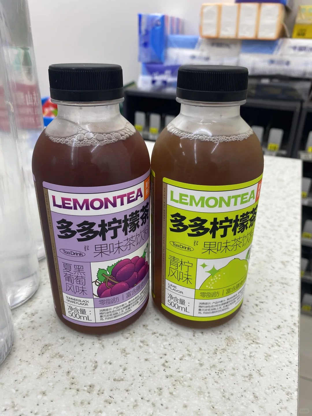 多多柠檬茶，先尝后买
