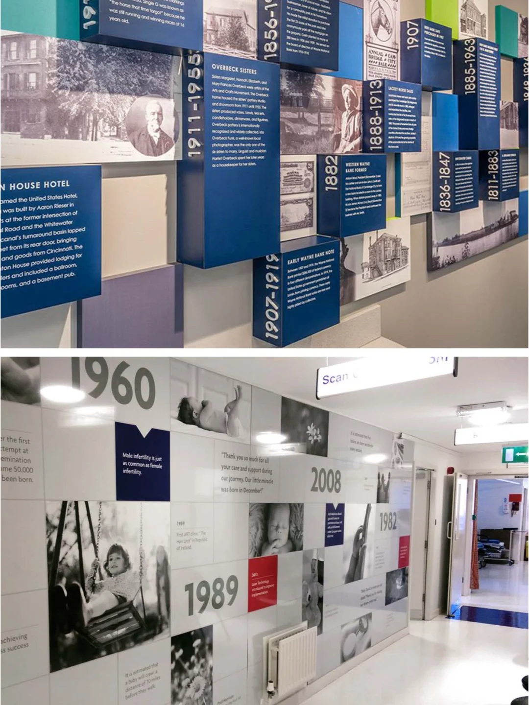 ✨企业发展历程墙这样做更显逼格?